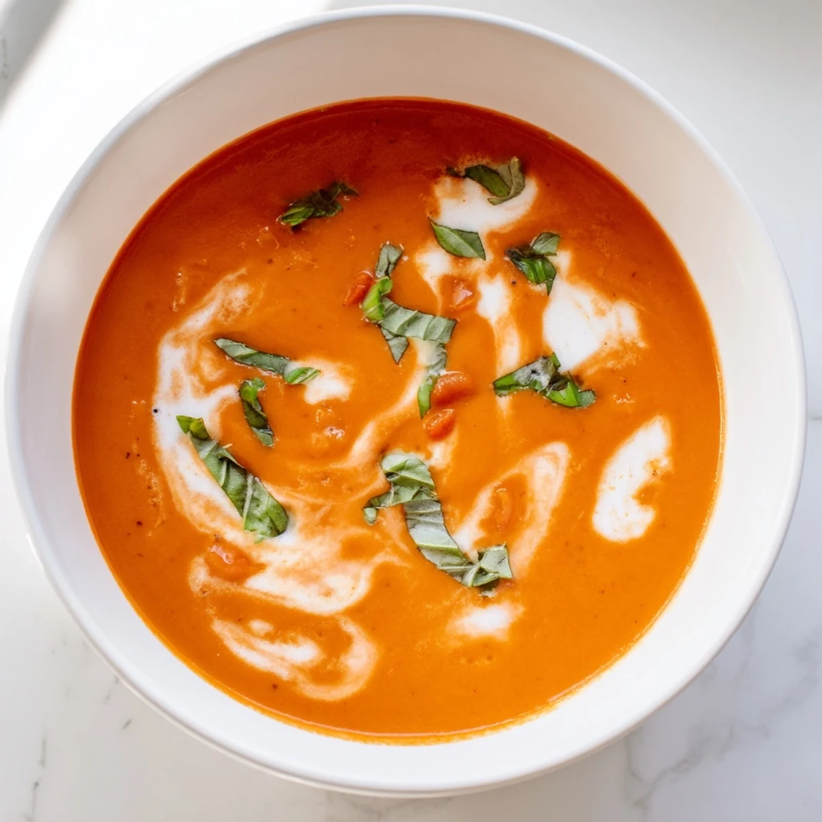 Whisked Creamy Tomato Basil