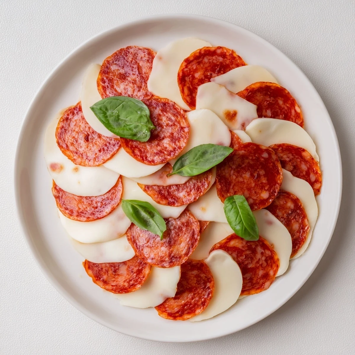 Vibrant Dragon Scale appetizer, with crispy pepperoni scale layers and warm, melted cheese for sharing.