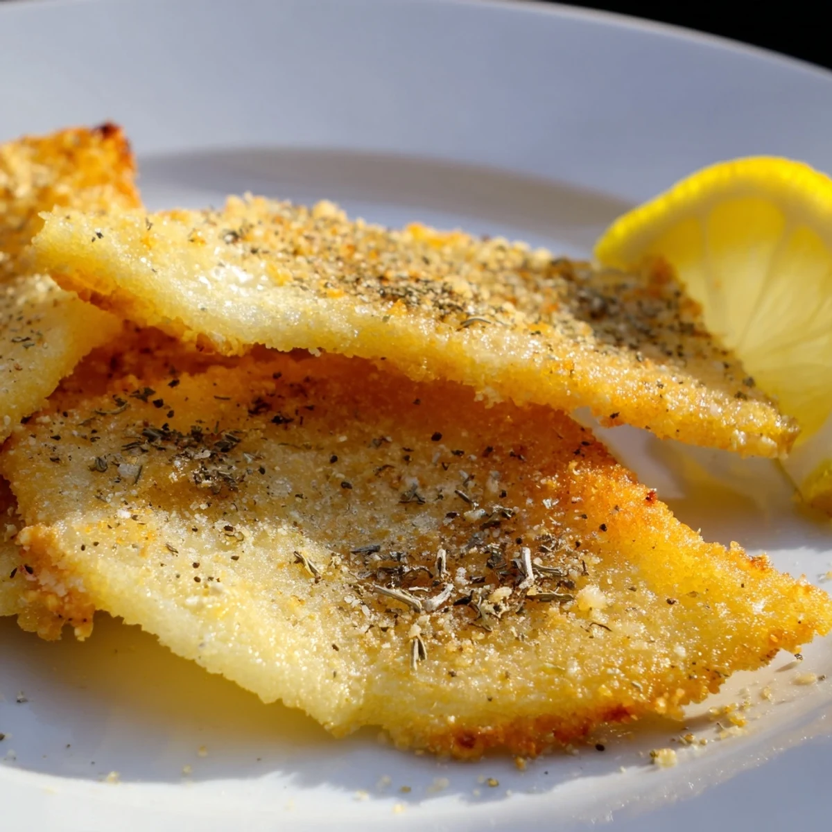 Melted and delicious Greek Saganaki cheese, pan-fried to golden perfection and seasoned with oregano.