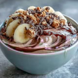 Chocolate Peanut Butter Smoothie Bowls