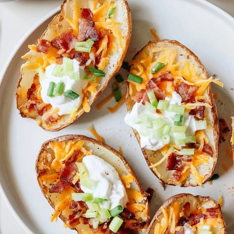 Loaded Baked Potato Skins