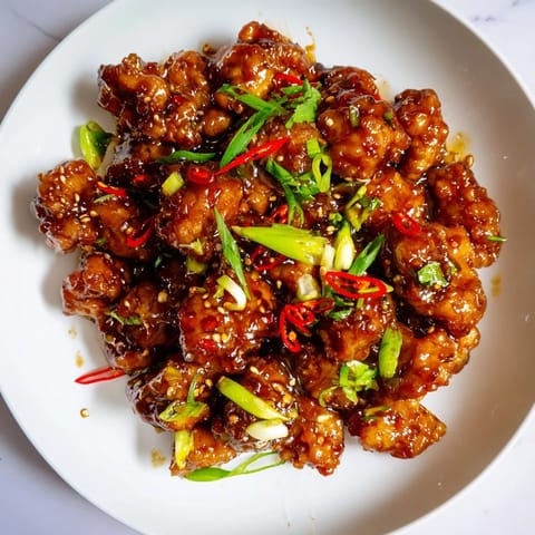 Savory and sweet: Bite-sized Vietnamese Caramel Chicken, coated in a sticky, umami-rich caramel sauce.