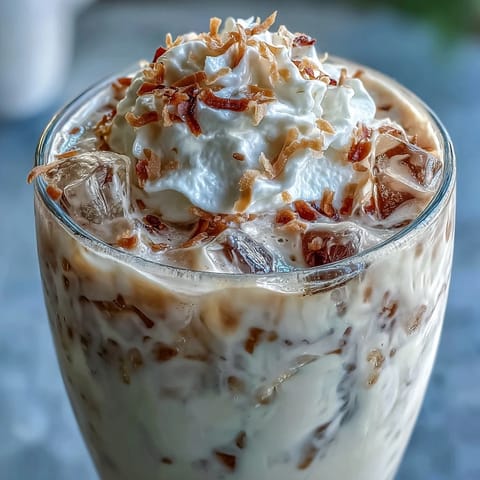Vanilla Bean Coconut Frappuccino