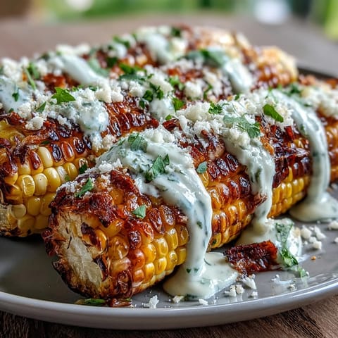 Microwave elote corn coated in tangy lime sauce, topped with crumbly Cotija and a sprinkle of smoked paprika.