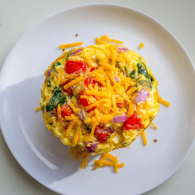 Golden-brown Veggie Egg Muffins, showcasing a variety of colorful vegetables, ready for your meal prep.