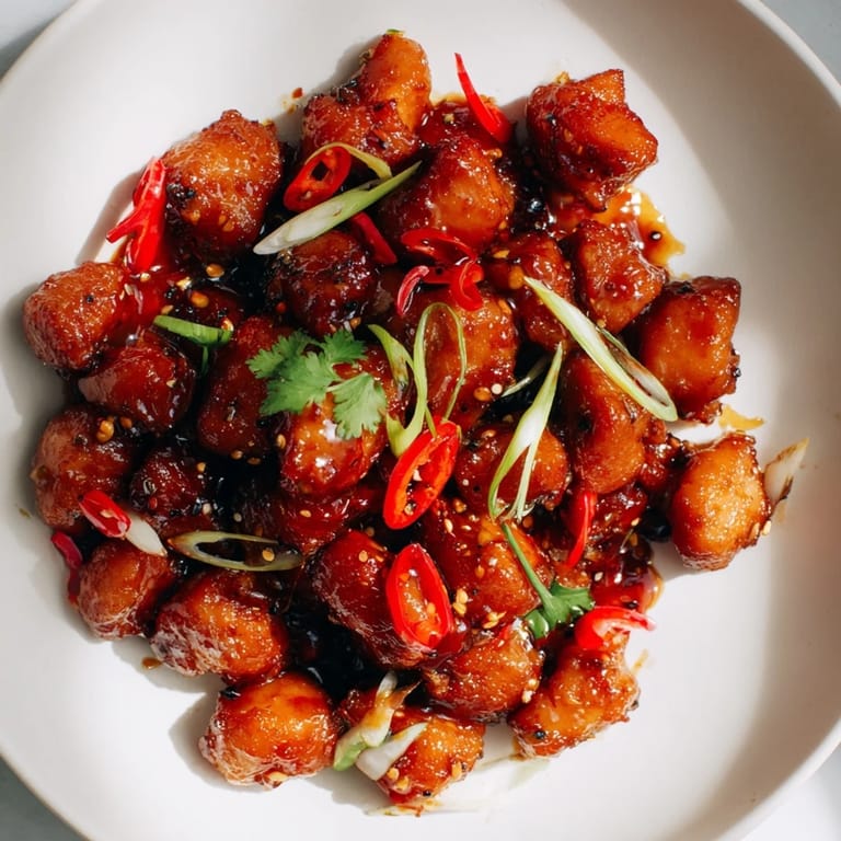 Fresh herbs and chili garnish this vibrant Vietnamese Caramel Chicken dish for a delicious supper.