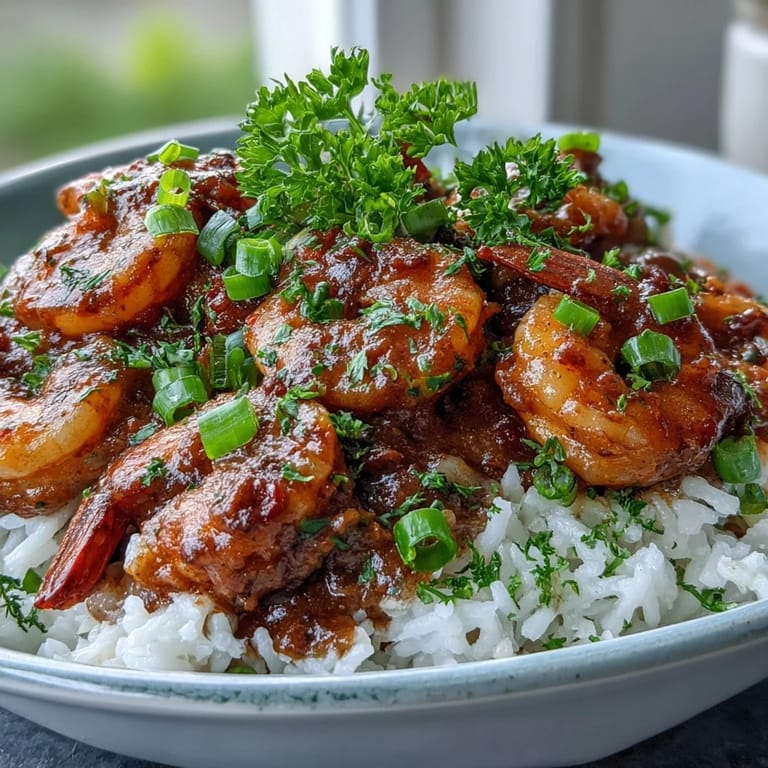 Hearty Classic New Orleans Étouffée in a rustic bowl, ready to be enjoyed with crusty French bread.