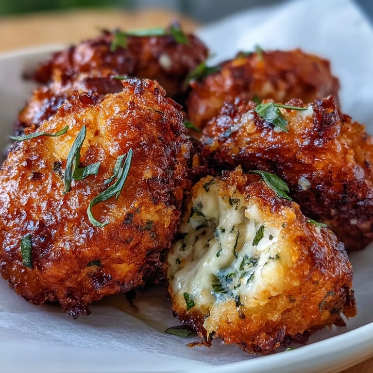 Tasty Asiago Panko Chicken Bites arranged on a plate, ready to be added to a fresh garden salad.