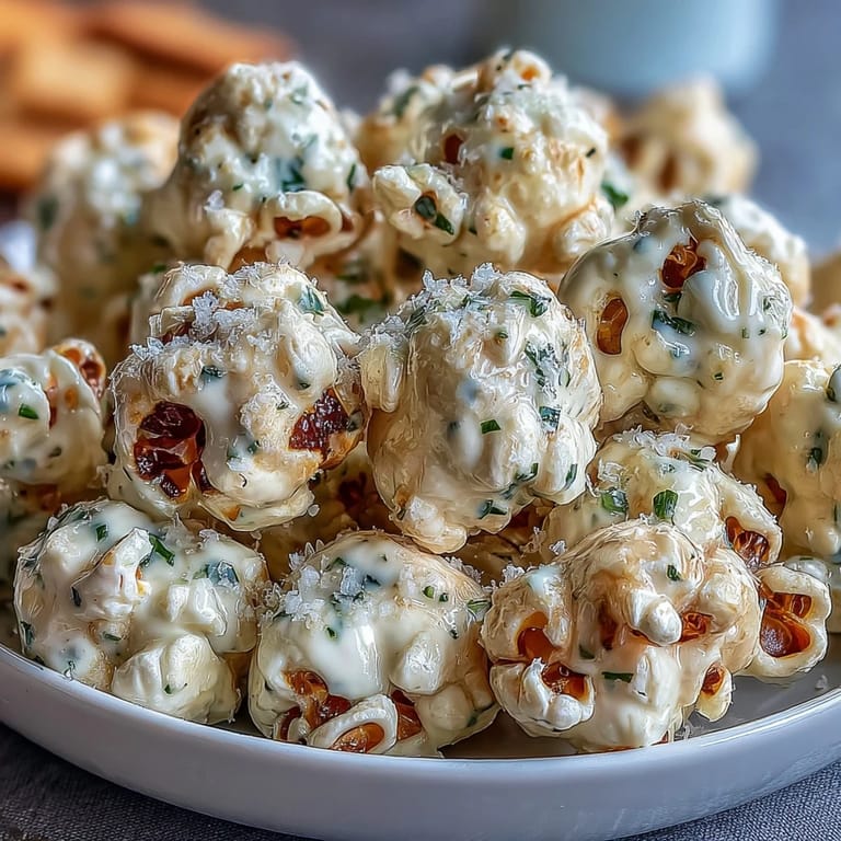 Golden popcorn kernels tossed with fragrant white truffle oil, savory Parmesan, and a delicate sprinkle of fleur de sel.